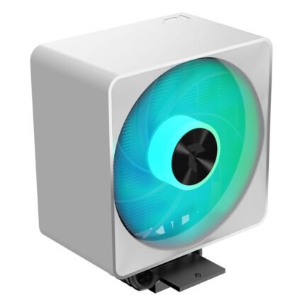 APNX AP1-V Powerful CPU Cooler Heatsink Fan For Intel LGA1700 115X and AMD AM4 AM5-WHITE