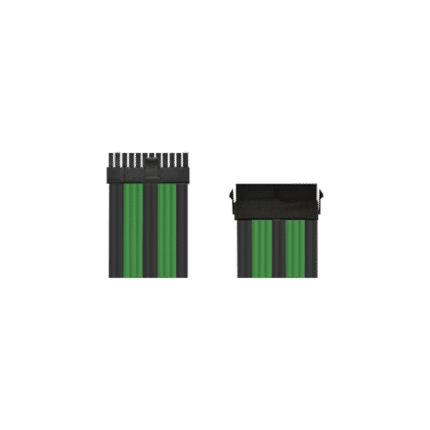 Invasion Sleekcord Sleeved Extension Cables - Black-GREEN