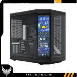 HYTE Y70 Touch Infinite Dual Chamber ATX Case with Touchscreen - Black