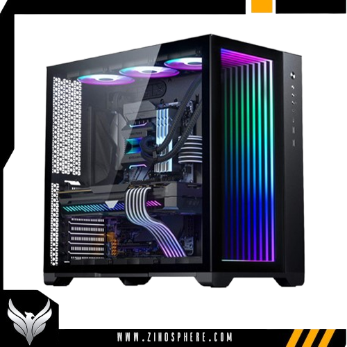 DFEISAHGFPEWAQF MAGNIUMGEAR NEO Qube 2 Infinity Mirror ATX DRGB TG Case - Image 1