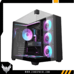 TH285M 3 SIDE TEMPERED GLASS M-ATX PC CASE BLACK