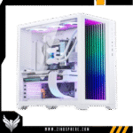 MAGNIUMGEAR NEO Qube 2 Infinity Mirror ATX DRGB TG Case White