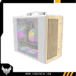 WD200 WOOD VENEER PANEL M-ATX PC CASE WHITE