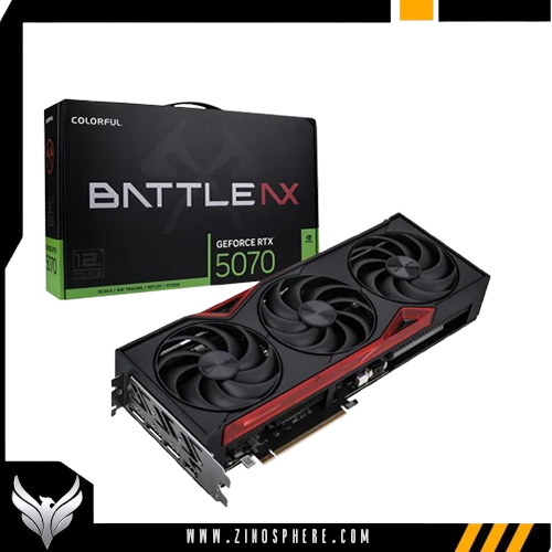 KJUHJNBM COLORFUL GEFORCE RTX 5070 BATTLE AX 12GB V2-V - Image 1