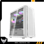 DK353 Mini M-ATX Mesh PC CASE WHITE