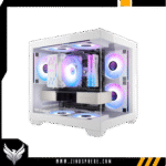 C275P DUAL CHAMBER MATX PC CASE WHITE